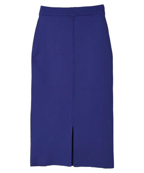 AMERICAN HOLIC（アメリカンホリック）の「エコカルット総針タイトスカート<エコ・軽い・ニット>（スカート・レディース・グリーン/パープル/ブラック・S/M/L）」の20枚目の写真