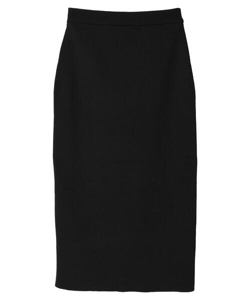 AMERICAN HOLIC（アメリカンホリック）の「エコカルット総針タイトスカート<エコ・軽い・ニット>（スカート・レディース・グリーン/パープル/ブラック・S/M/L）」の13枚目の写真