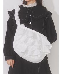 merry jenny | くしゅくしゅショルダーフリルbag(ハンドバッグ)