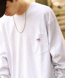 BEN DAVIS（ベンデイビス）の「【別注】【BEN DAVIS】 ピスネーム オーバーサイズ ロングスリーブ Tシャツ / ロンT / 長袖（Tシャツ/カットソー）」