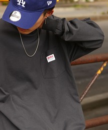 BEN DAVIS | 【別注】【BEN DAVIS】 ピスネーム オーバーサイズ ロングスリーブ Tシャツ / ロンT / 長袖(Tシャツ/カットソー)