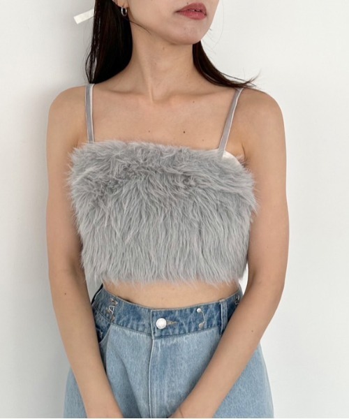 OLIVE des OLIVE（オリーブデオリーブ）の「ふわふわビスチェ