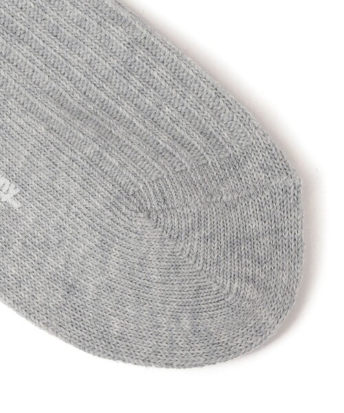 SHIPS any（シップス エニィ）の「SHIPS any: リブ クルー ソックス（ソックス/靴下・レディース・オフホワイト/グレー・ONE SIZE）」の3枚目の写真