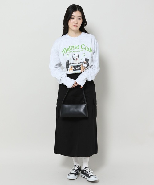 WaiKei(ワイケイ)の「【UNISEX】Wai Kei / ワイケイ /YK studios MalteseDJ T/ マルチーズ / 長袖Tシャツ 2976701(Tシャツ/カットソー・レディース・ライトグレー/ブラック/ネイビー・MEDIUM/LARGE)」の13枚目の写真