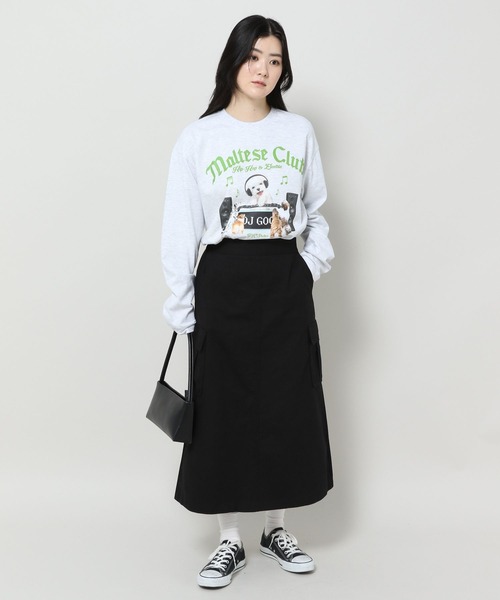 WaiKei(ワイケイ)の「【UNISEX】Wai Kei / ワイケイ /YK studios MalteseDJ T/ マルチーズ / 長袖Tシャツ 2976701(Tシャツ/カットソー・レディース・ライトグレー/ブラック/ネイビー・MEDIUM/LARGE)」の14枚目の写真