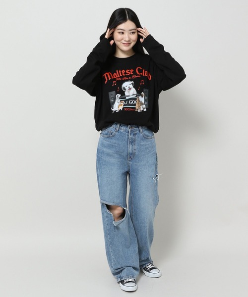 セール】【UNISEX】Wai Kei / ワイケイ /YK studios MalteseDJ T
