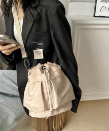 巾着デザイン ショルダーBAG