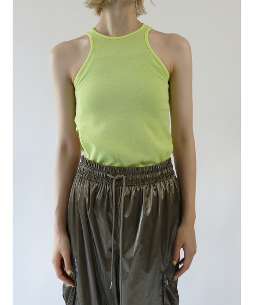 led.tokyo(レッドトウキョウ)の「【led.tokyo】SIDE SLIT TANK TOP SET BOLERO CARDIGAN(カーディガン/ボレロ・レディース・ブラック/グリーン/ホワイト・FREE)」の14枚目の写真