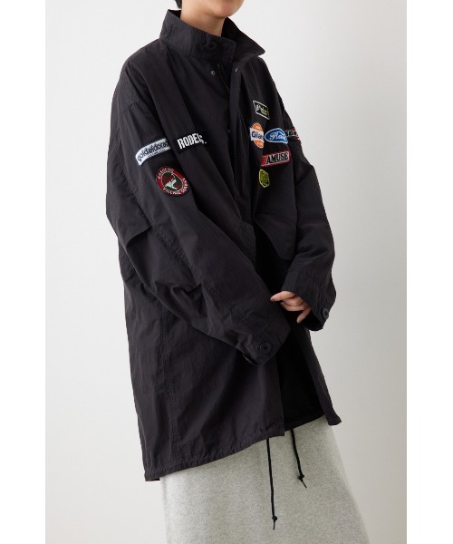 RODEO CROWNS WIDE BOWL（ロデオクラウンズワイドボウル）の「Vintageモッズコート（モッズコート・レディース・ブラック/カーキ・FREE）」の17枚目の写真