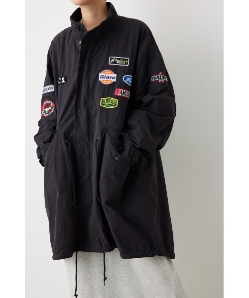 RODEO CROWNS WIDE BOWL（ロデオクラウンズワイドボウル）の「Vintageモッズコート（モッズコート・レディース・ブラック/カーキ・FREE）」の18枚目の写真