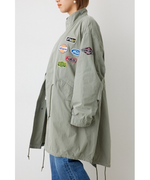 RODEO CROWNS WIDE BOWL（ロデオクラウンズワイドボウル）の「Vintageモッズコート（モッズコート・レディース・ブラック/カーキ・FREE）」の9枚目の写真