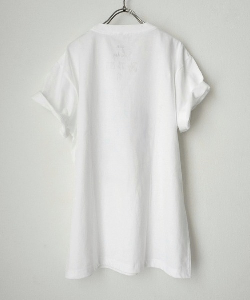 Lynn.（リン）の「BOY FRIEND Tee（Tシャツ/カットソー・レディース・ホワイト・S/M）」の5枚目の写真