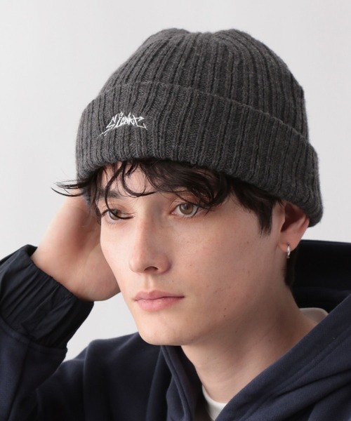 SIGNAL SPORTS（シグナルスポーツ）の「【SIGNAL SPORTS】ニットワッチ（ニットキャップ/ビーニー・メンズ・ブラック/イエロー/グレー・FREE）」の3枚目の写真