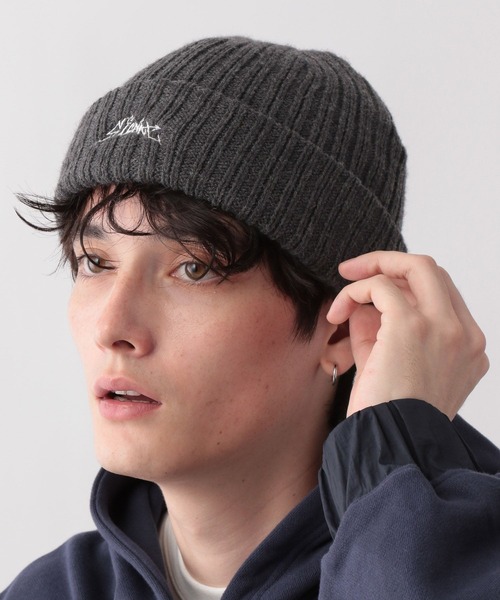 SIGNAL SPORTS（シグナルスポーツ）の「【SIGNAL SPORTS】ニットワッチ（ニットキャップ/ビーニー・メンズ・ブラック/イエロー/グレー・FREE）」の13枚目の写真
