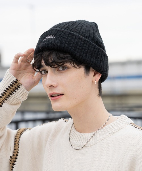 SIGNAL SPORTS（シグナルスポーツ）の「【SIGNAL SPORTS】ニットワッチ（ニットキャップ/ビーニー・メンズ・ブラック/イエロー/グレー・FREE）」の22枚目の写真