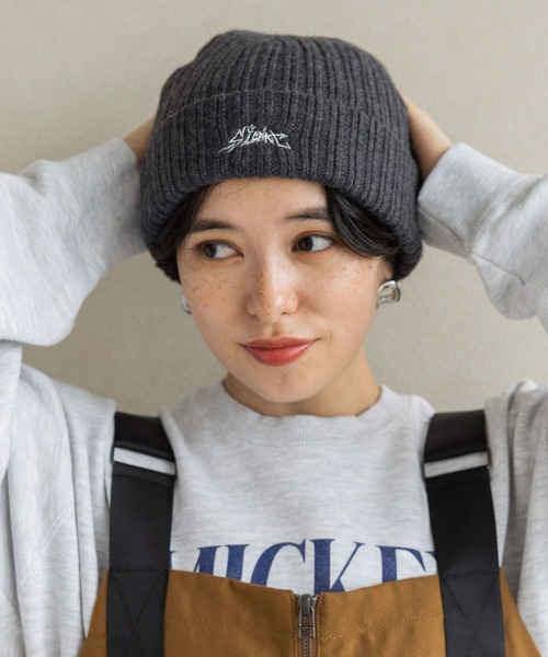 SIGNAL SPORTS（シグナルスポーツ）の「【SIGNAL SPORTS】ニットワッチ（ニットキャップ/ビーニー・メンズ・ブラック/イエロー/グレー・FREE）」の19枚目の写真