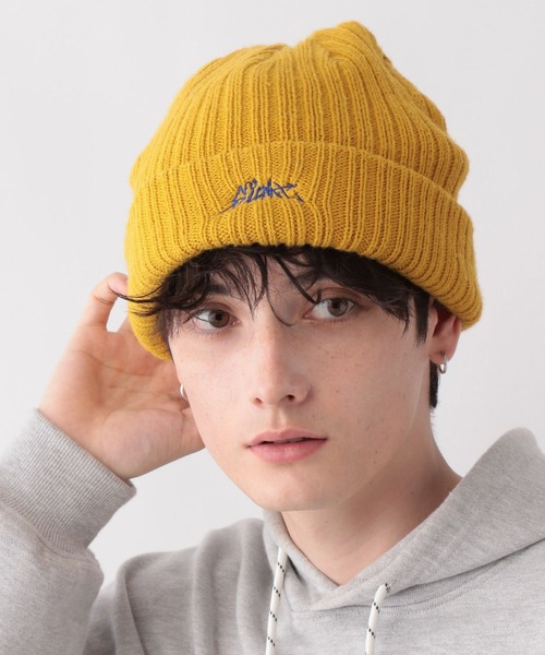SIGNAL SPORTS（シグナルスポーツ）の「【SIGNAL SPORTS】ニットワッチ（ニットキャップ/ビーニー・メンズ・ブラック/イエロー/グレー・FREE）」の21枚目の写真