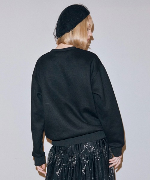 EIMY ISTOIRE（エイミーイストワール）の「ドットチュールベレー（ハンチング/ベレー帽・レディース・ホワイト/ブラック・FREE）」の15枚目の写真