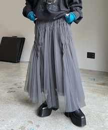 PAGEBOY | チュールシャーリングスカート(スカート)