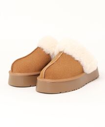 clear | ムートンスリッパ≪2023AW新作≫(スリッポン)