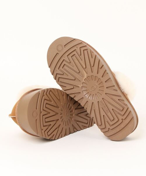 clear（クリア）の「ムートンスリッパ（スリッポン・レディース・キャメル・M/L）」の2枚目の写真