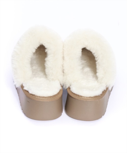 clear（クリア）の「ムートンスリッパ（スリッポン・レディース・キャメル・M/L）」の6枚目の写真