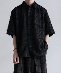 CASPER JOHN | Various loose regular shirts -fringe jacquard- / バリアスルーズレギュラーシャツ -フリンジジャガード-(シャツ/ブラウス)
