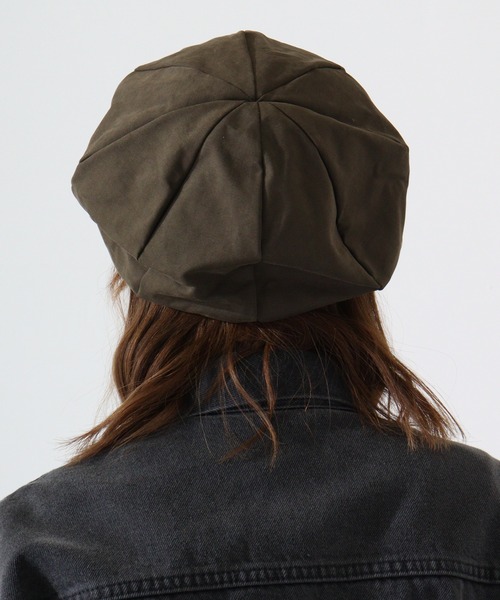 Fabulous(ファビュラス)の「fabulous ミリタリーベレー(ハンチング/ベレー帽・メンズ・カーキ/ネイビー・FREE)」の8枚目の写真