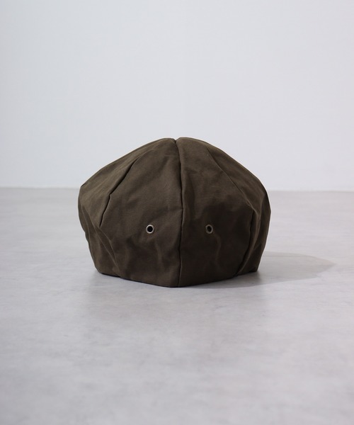 Fabulous(ファビュラス)の「fabulous ミリタリーベレー(ハンチング/ベレー帽・メンズ・カーキ/ネイビー・FREE)」の10枚目の写真