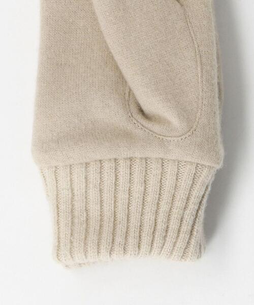 BEAUTY&YOUTH UNITED ARROWS（ビューティーアンドユースユナイテッドアローズ）の「ジャージー リブ グローブ  -スマートフォン対応-（手袋・レディース・ブラック/ベージュ/グレー・FREE）」の13枚目の写真