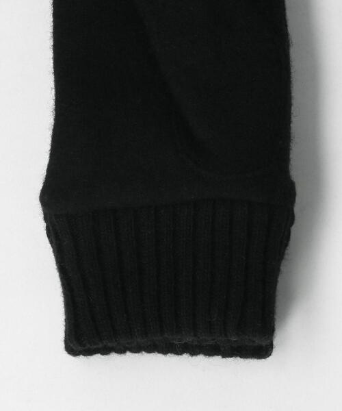 BEAUTY&YOUTH UNITED ARROWS（ビューティーアンドユースユナイテッドアローズ）の「ジャージー リブ グローブ  -スマートフォン対応-（手袋・レディース・ブラック/ベージュ/グレー・FREE）」の19枚目の写真