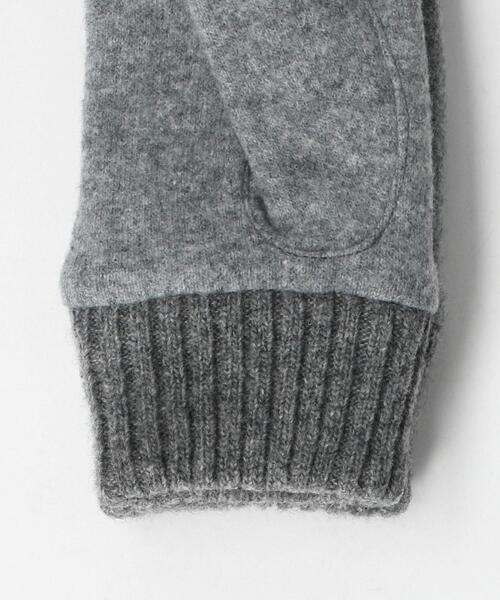 BEAUTY&YOUTH UNITED ARROWS（ビューティーアンドユースユナイテッドアローズ）の「ジャージー リブ グローブ  -スマートフォン対応-（手袋・レディース・ブラック/ベージュ/グレー・FREE）」の20枚目の写真