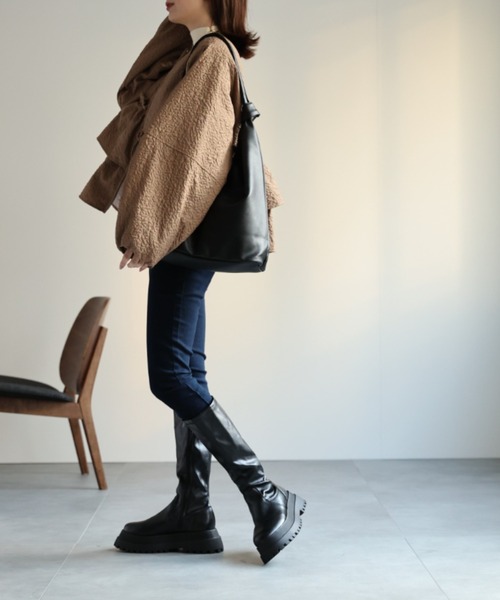 model：162cm 着用サイズ：F