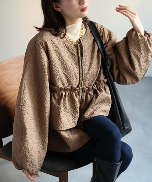 model：162cm 着用サイズ：F