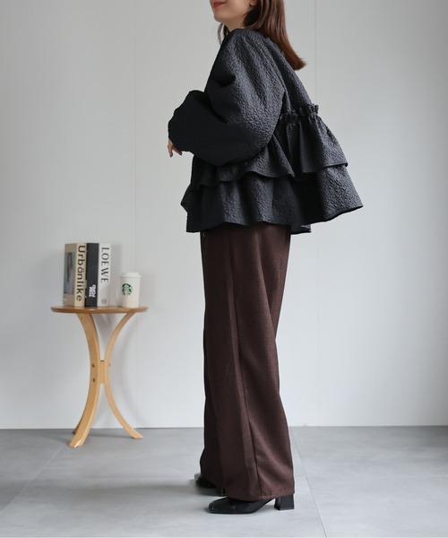 model：162cm 着用サイズ：F