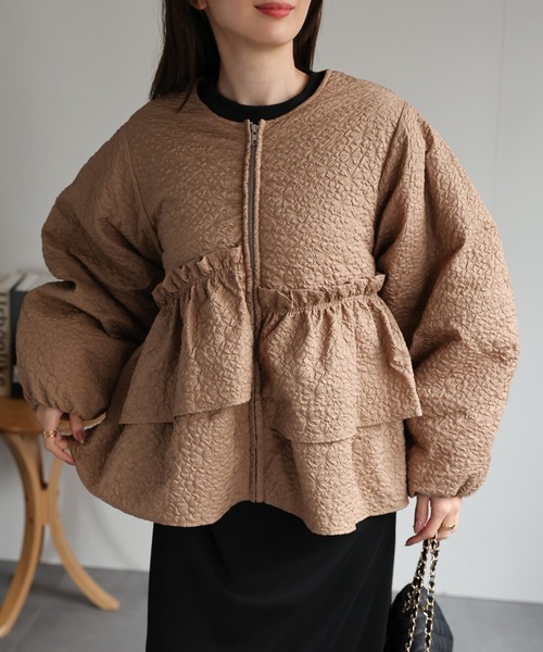 model：162cm 着用サイズ：F
