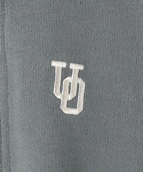 UNIVERSAL OVERALL（ユニバーサルオーバーオール）の「【別注】＜UNIVERSAL OVERALL＞TJ アノラック プルオーバー 100cm-130cm（スウェット・キッズ・ライトグレー/ダークグリーン・XS(100-110cm)/S(120-130cm)）」の10枚目の写真