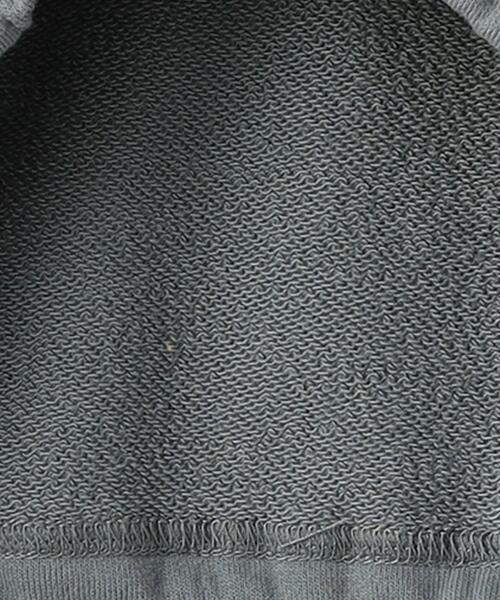 UNIVERSAL OVERALL（ユニバーサルオーバーオール）の「【別注】＜UNIVERSAL OVERALL＞TJ アノラック プルオーバー 100cm-130cm（スウェット・キッズ・ライトグレー/ダークグリーン・XS(100-110cm)/S(120-130cm)）」の6枚目の写真