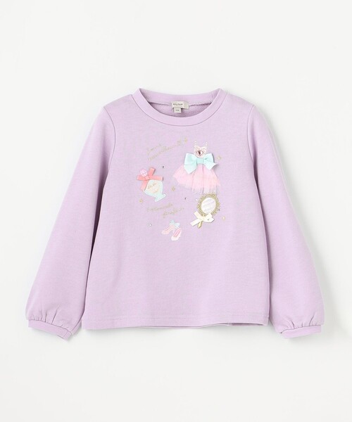 ANY(エニィ)の「【らくっトレーナー】裏毛 プリンセスデザイン トレーナー(スウェット・キッズ・ピンク系/アイボリー系/ライラック系・100/130/120/90/110)」の18枚目の写真