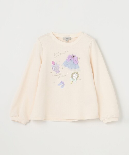 ANY(エニィ)の「【らくっトレーナー】裏毛 プリンセスデザイン トレーナー(スウェット・キッズ・ピンク系/アイボリー系/ライラック系・100/130/120/90/110)」の19枚目の写真