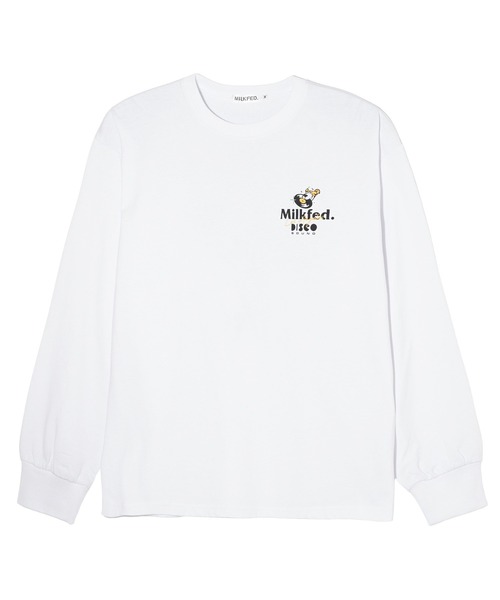 MILKFED.（ミルクフェド）の「DISCO TIGER L/S TEE（Tシャツ/カットソー・レディース・チャコール/ライトイエロー/ホワイト・M/L）」の8枚目の写真
