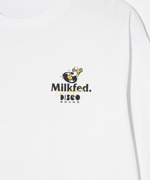 MILKFED.（ミルクフェド）の「DISCO TIGER L/S TEE（Tシャツ/カットソー・レディース・チャコール/ライトイエロー/ホワイト・M/L）」の11枚目の写真
