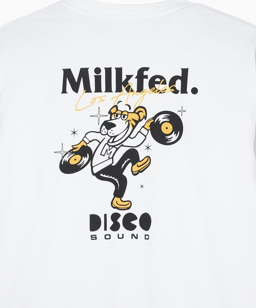 MILKFED.（ミルクフェド）の「DISCO TIGER L/S TEE（Tシャツ/カットソー・レディース・チャコール/ライトイエロー/ホワイト・M/L）」の16枚目の写真