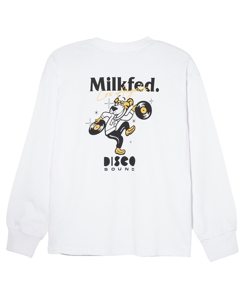 MILKFED.（ミルクフェド）の「DISCO TIGER L/S TEE（Tシャツ/カットソー・レディース・チャコール/ライトイエロー/ホワイト・M/L）」の9枚目の写真