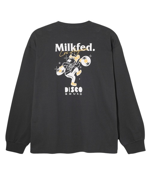 MILKFED.（ミルクフェド）の「DISCO TIGER L/S TEE（Tシャツ/カットソー・レディース・チャコール/ライトイエロー/ホワイト・M/L）」の5枚目の写真