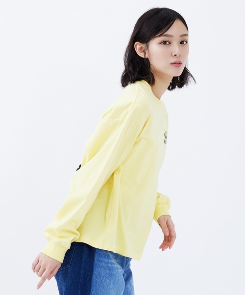 MILKFED.（ミルクフェド）の「DISCO TIGER L/S TEE（Tシャツ/カットソー・レディース・チャコール/ライトイエロー/ホワイト・M/L）」の19枚目の写真