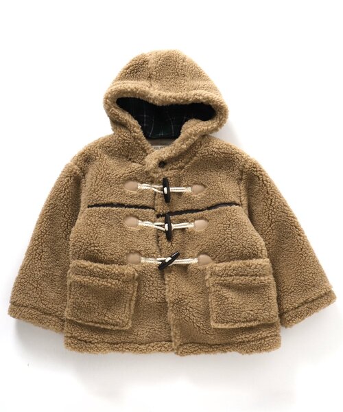 BREEZE（ブリーズ）の「ボアダッフルコート（ダッフルコート・キッズ・ベージュ・90/80/120/130/100/110/140）」の8枚目の写真