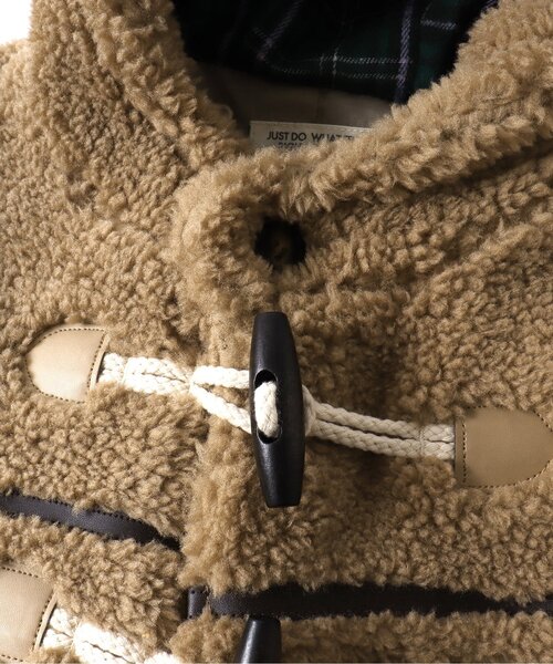 BREEZE（ブリーズ）の「ボアダッフルコート（ダッフルコート・キッズ・ベージュ・90/80/120/130/100/110/140）」の7枚目の写真