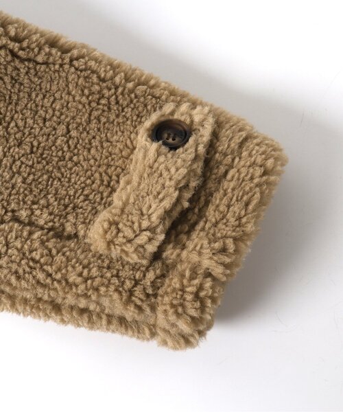 BREEZE（ブリーズ）の「ボアダッフルコート（ダッフルコート・キッズ・ベージュ・90/80/120/130/100/110/140）」の12枚目の写真