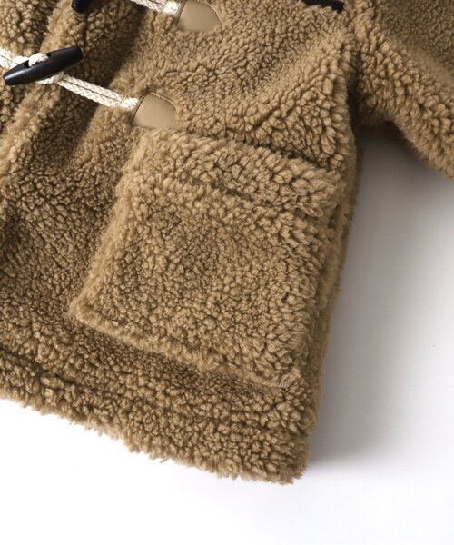 BREEZE（ブリーズ）の「ボアダッフルコート（ダッフルコート・キッズ・ベージュ・90/80/120/130/100/110/140）」の11枚目の写真